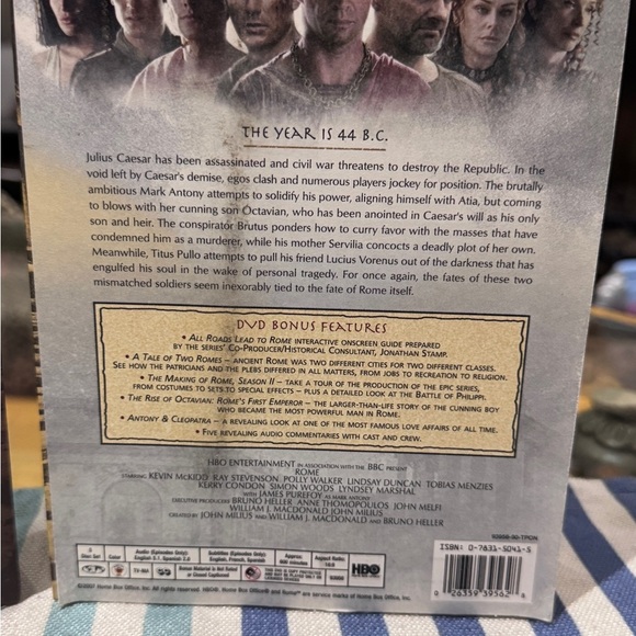 🏛️ Vintage Rome Complete Series DVD Box Set - Picture 3 of 16